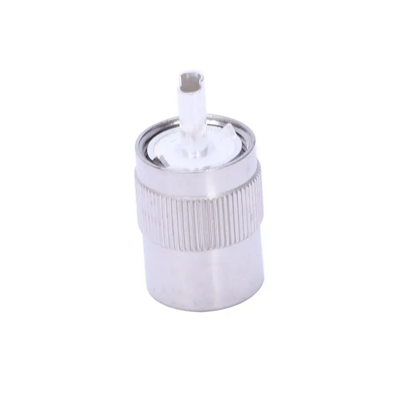 Classic-40Pcs Connector UHF Male PL259 Plug Solder RG8 RG213 LMR400 7D-FB Cable Silver