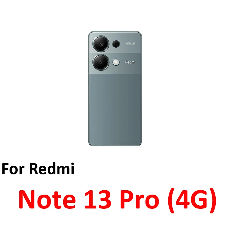 For Xiaomi Redmi Note 13 Pro 4G Phone Power Volume Button Up Down External Side Key Internal On Off Flex Cable Parts Black