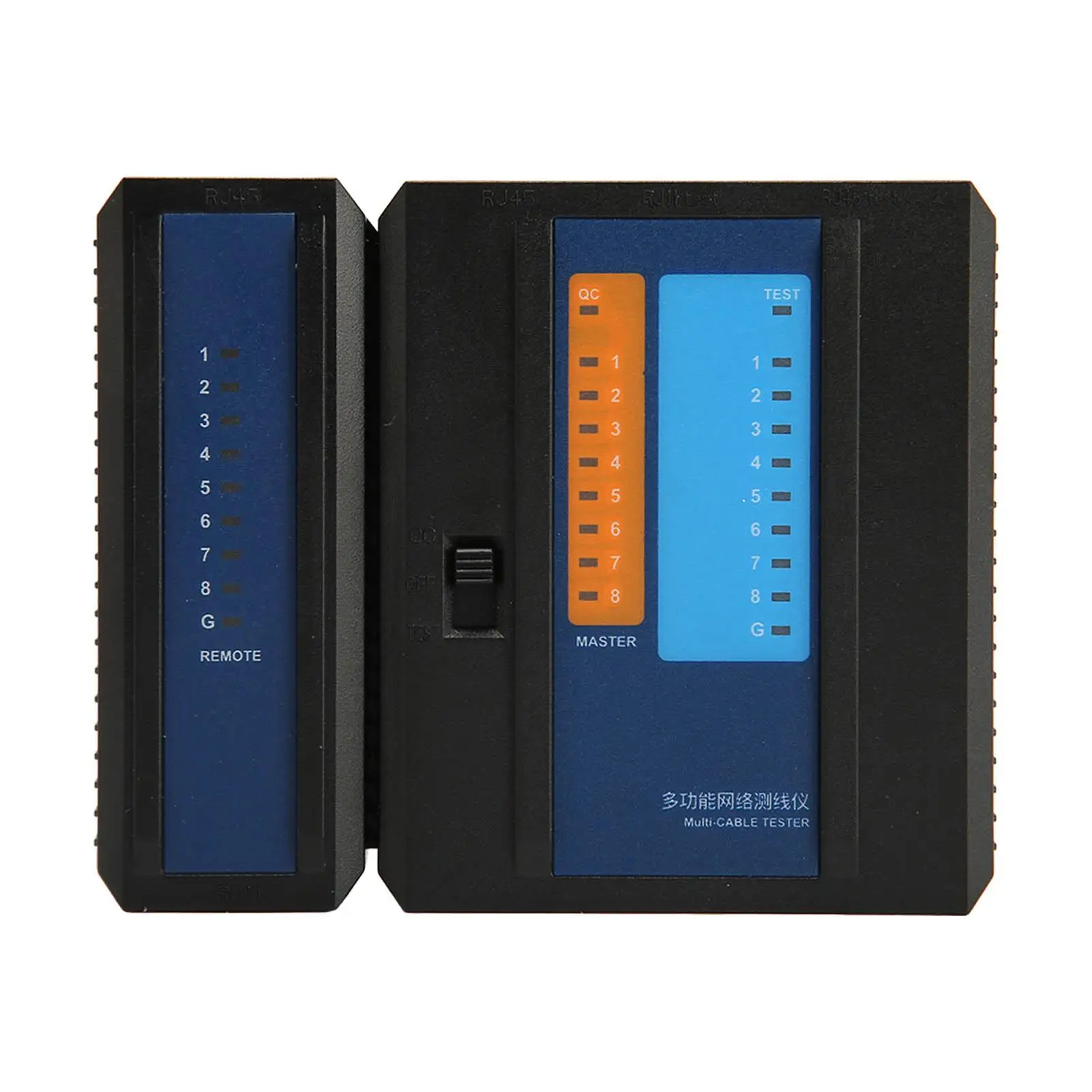 RJ45 Cable Tester - Multi-Function Ethernet Continuity Tester for POE Switch & Network Cables