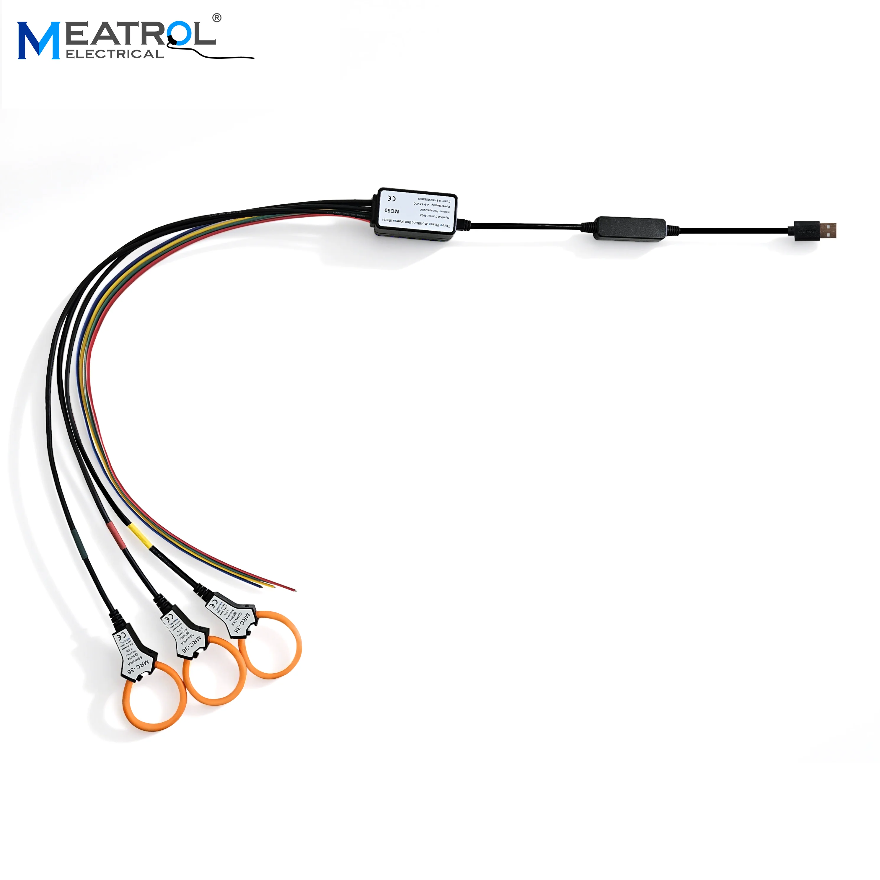 

MC-60 Rogowski Coil and Open-End CT Compatible Smart Meter 0.5S Accuracy