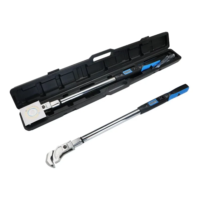 

Цифровой динамометрический ключ с головкой арматуры 17-340 Нм/20,5-410 Нм, высокая точность ±3% электронный динамометрический ключ с зуммером и светодиодом