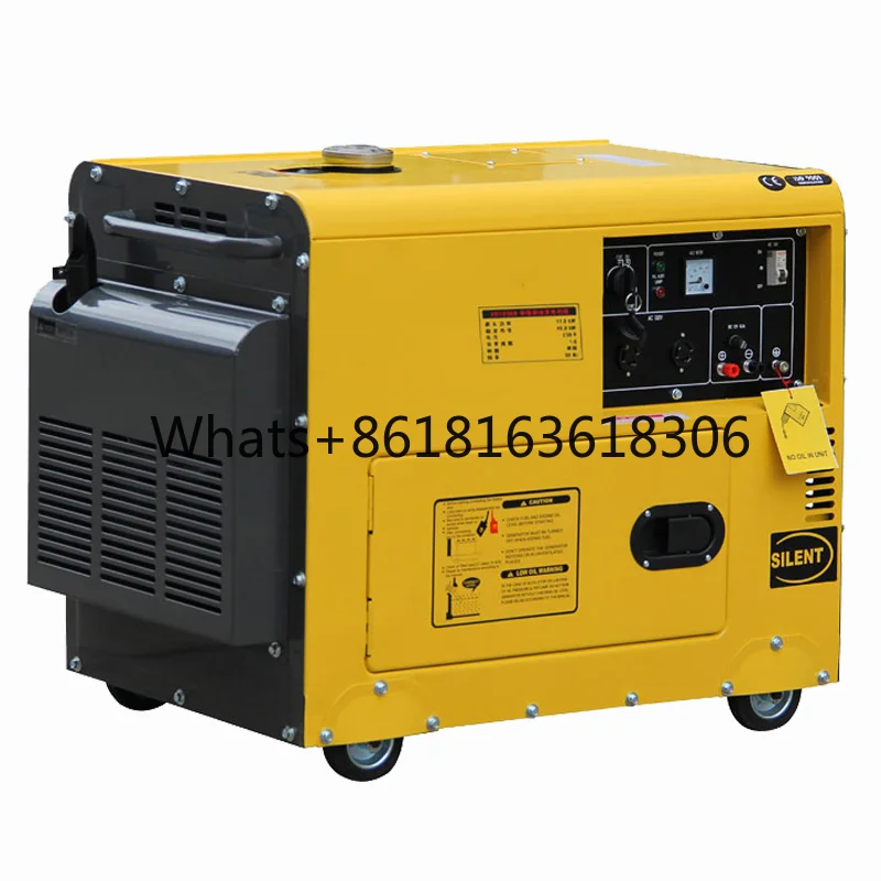 

Factory Directly Supply 5.5kws Small Silent Generator