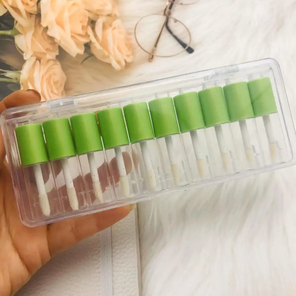 10/50/100pcs 3ml Empty Lip Gloss Tubes Mini Lipgloss Container Plastic Liquid Lip balm DIY Portable Sample Bottle.