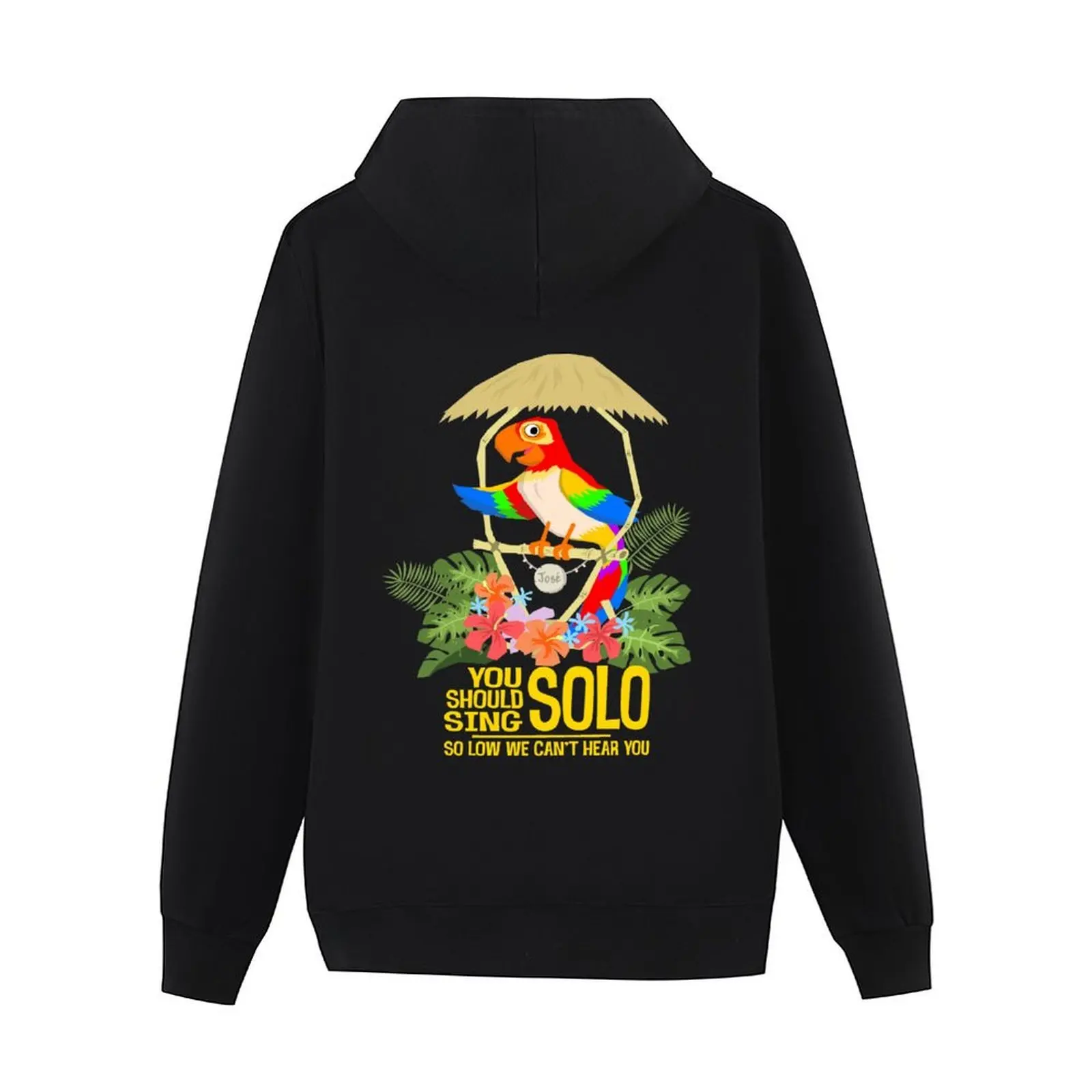 Tiki Room Birds: Jose Sing Solo Hoodie aesthetic clothing men's autumn clothes autumn men clothing tracksuit men