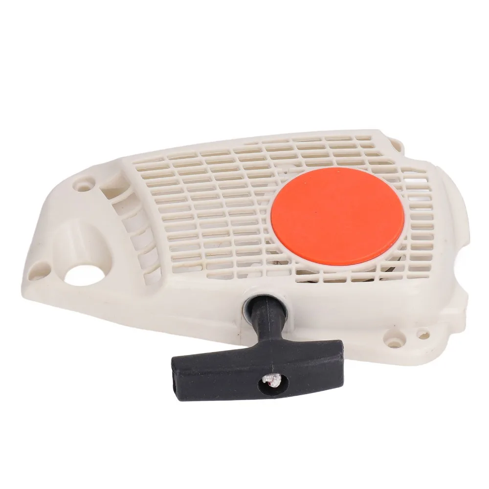 Plastic Starter Assembly Compact White Pull Starter Assembly Easy to Install for STIHL MS192 192T 193 193T 1137 080