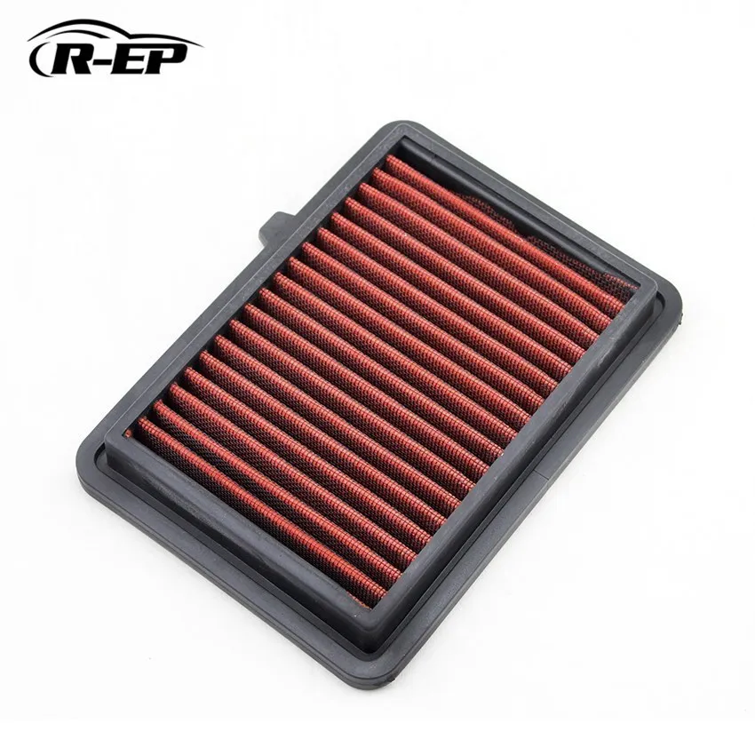 R-EP for Honda Air Filter car Replacement Fit GK5 VEZEL HR-V 1.5L Jazz 1.3L High Flow Panel Air Filter OEM 172205R0008 Washable