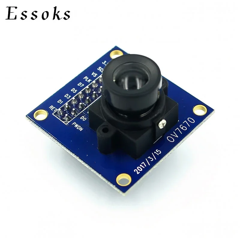 Модуль камеры OV7670, модуль OV7670, поддержка VGA CIF, дисплей с автоматическим контролем экспозиции, активный размер 640X480 для Arduino