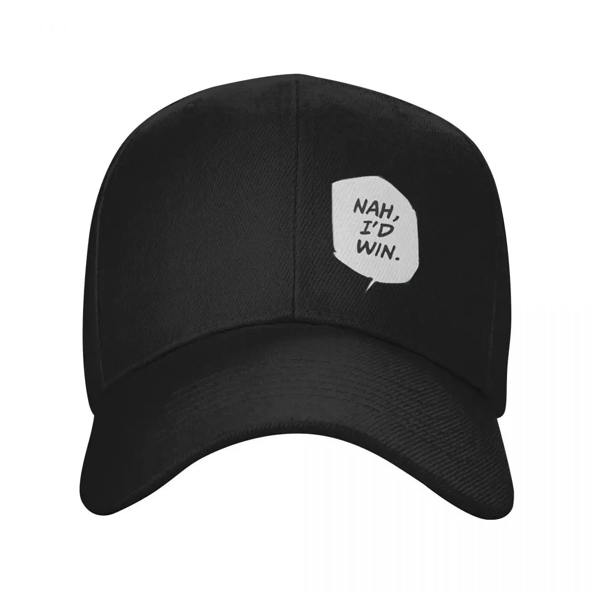 

NAH, I'D WIN. Baseball Cap fun hats Golf Hat Man Women's Beach Outlet Men's