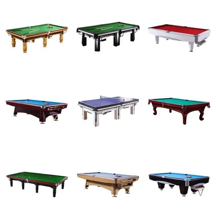 

Cheapest Snooker Table 7ft 8ft 9ft 10ft 12ft Black 8 Professional Competition Billiard Snooker Table2026