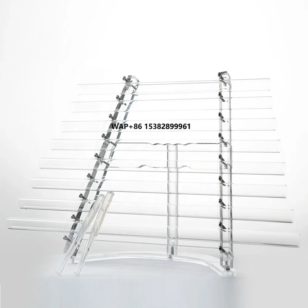 

Mountain Rain Quartz Crystal Musical Instrument-432hz 440hz Singing Harp for Sound Healing Free Carry Case Included