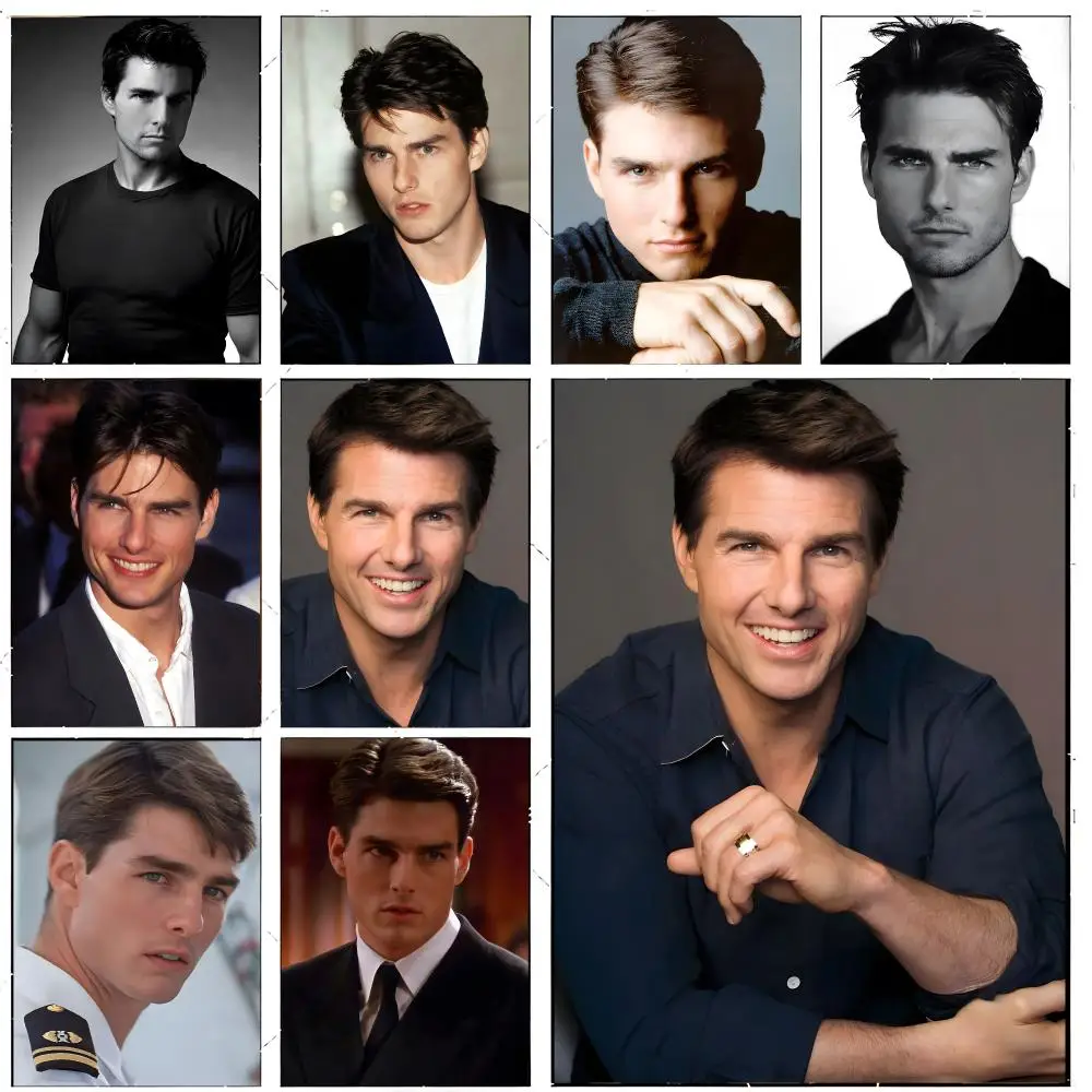 Legendary Action Actor Tom Cruise Poster Premium Decor Art & Gift for Household Lounge Home Ornaments