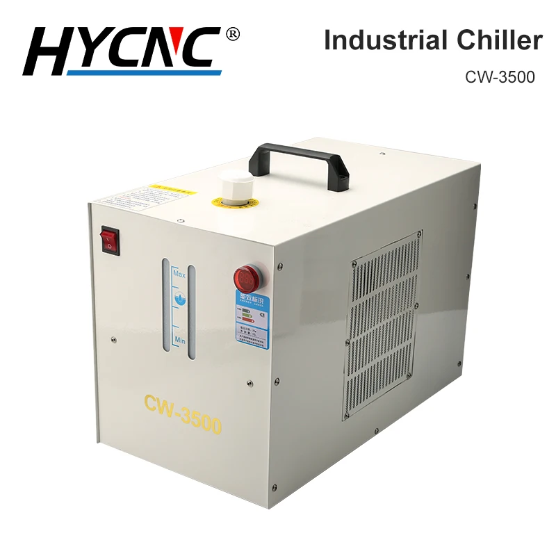 CW-3500 Portable Industrial Water Chiller, Used For Cooling CO2 Laser Cutting Machine Cooling Laser Tube, Used For CNC Motor