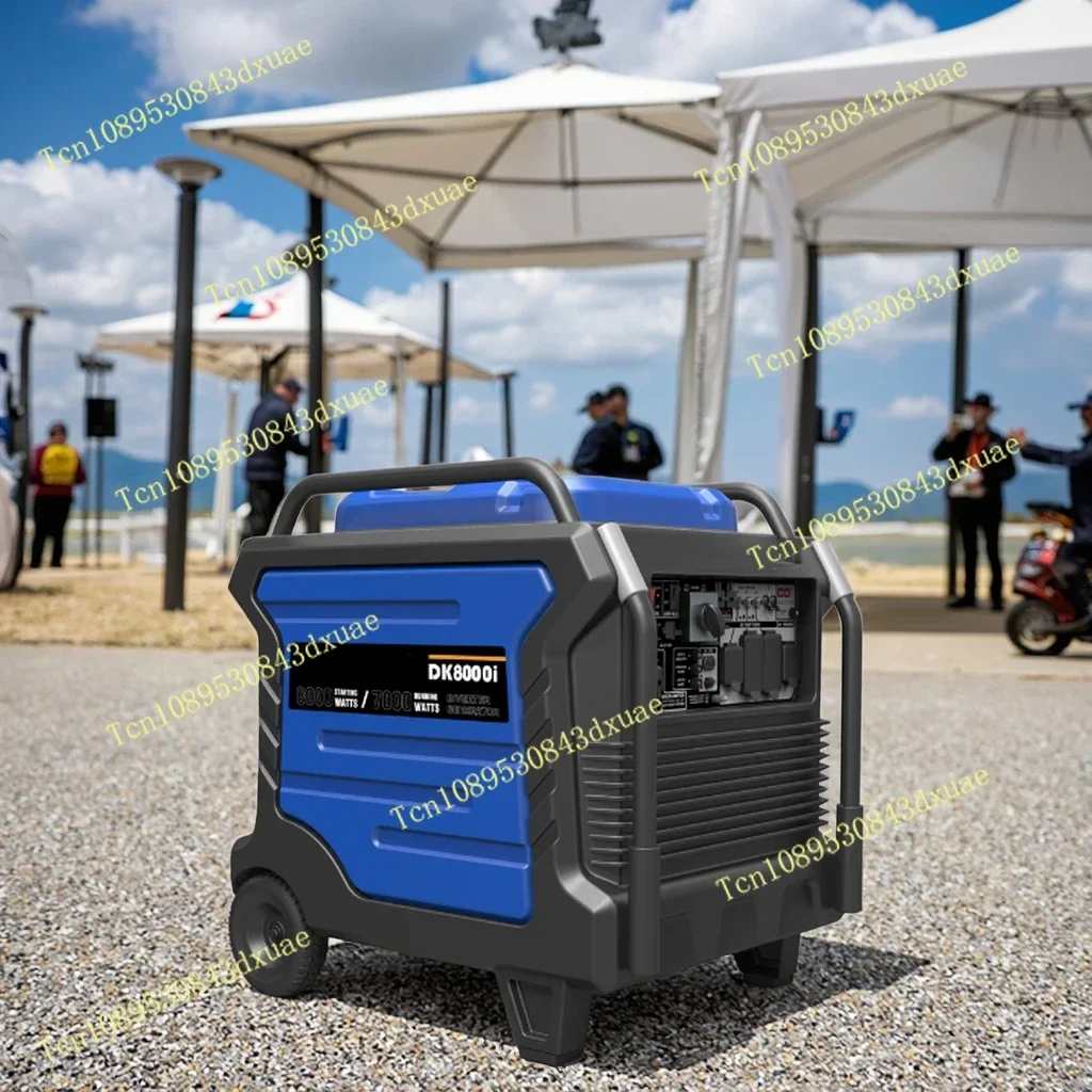 MiniInverterGasolineNatural Generator 1.1kW8kW380V50/60Hz AC/DC Output Auto Remote Start Fast Shipping for Emergency Power Needs