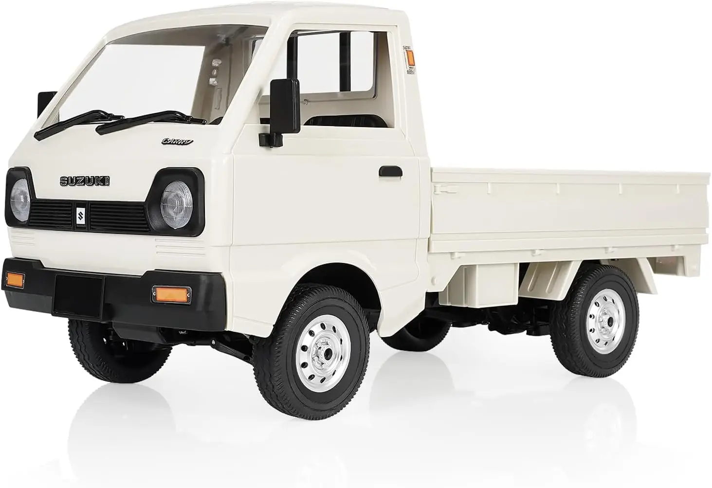 

1/10 RC Drift Car 4WD Off Road Truck 2.4 GHz Remote Control 4x4 Kei Truck with 280 Motor, Proportional Throttle & Steering