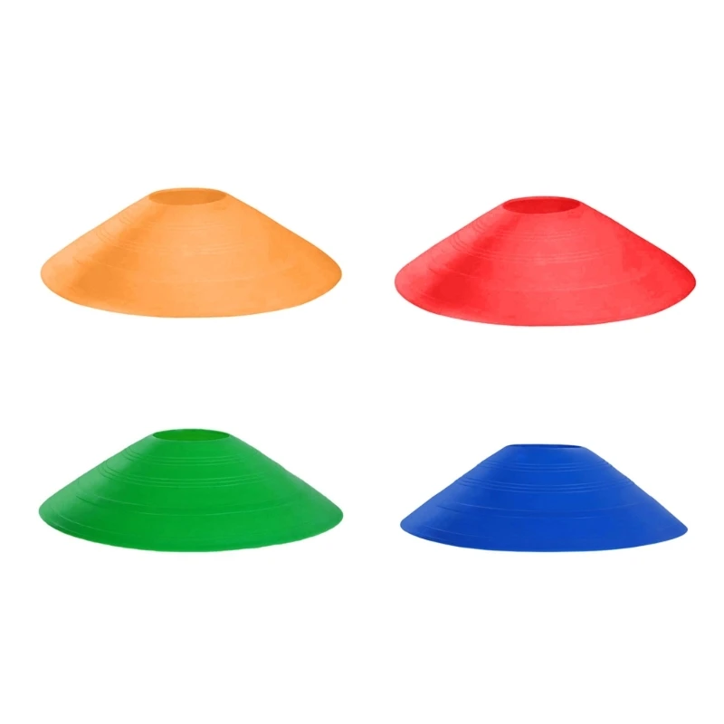 

5 упакованных многоразовых спортивных маркеров для футбольного тренера и командных упражнений