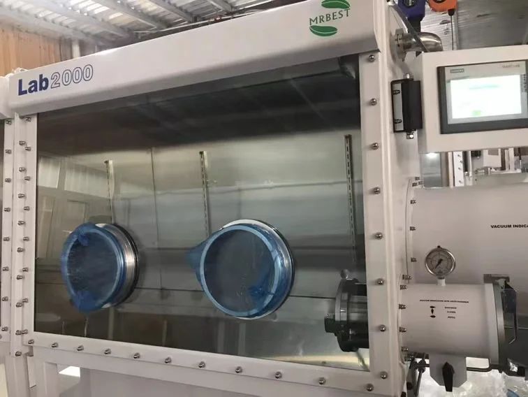 Single Side Single Work Station Vacuum Glove Box with Purification System