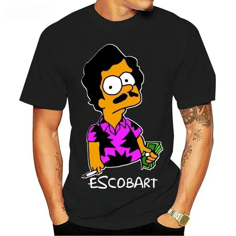 D Summer Novelty Men T shirt Pablo Escobart Shirt Escobar Mafia Cartel Fashion funny t-shirt tshirt women