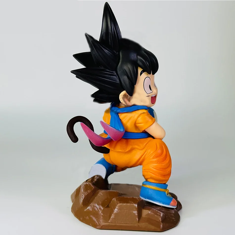 Kawaii Dragon Ball Mini Son Goku Figure Toys 10cm Cute Goku Embrace Pura PVC Collectible Model Dolls Birthday Gifts For Kids