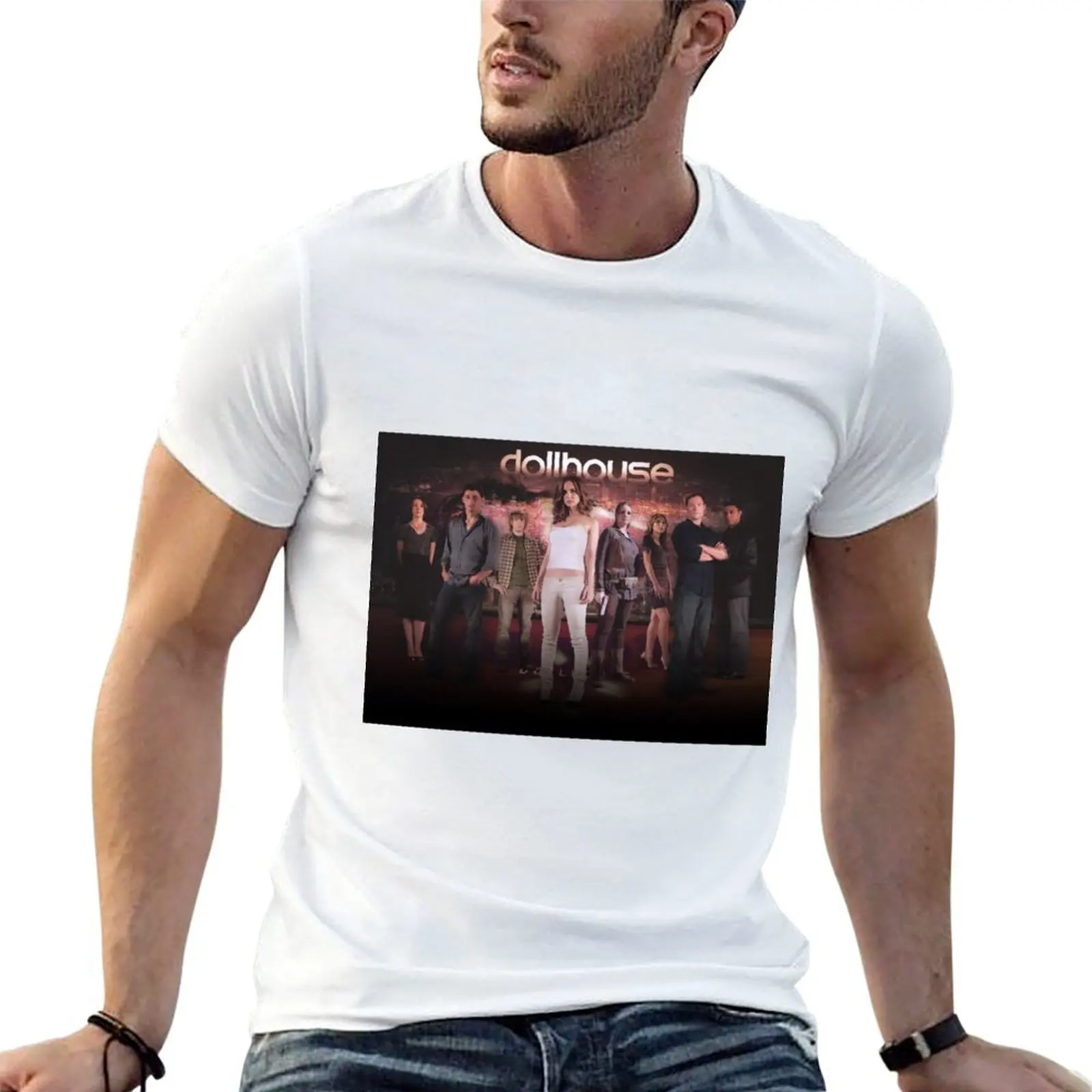 

Dollhouse T-Shirt cotton t shirt man t shirt man cotton T-Shirt