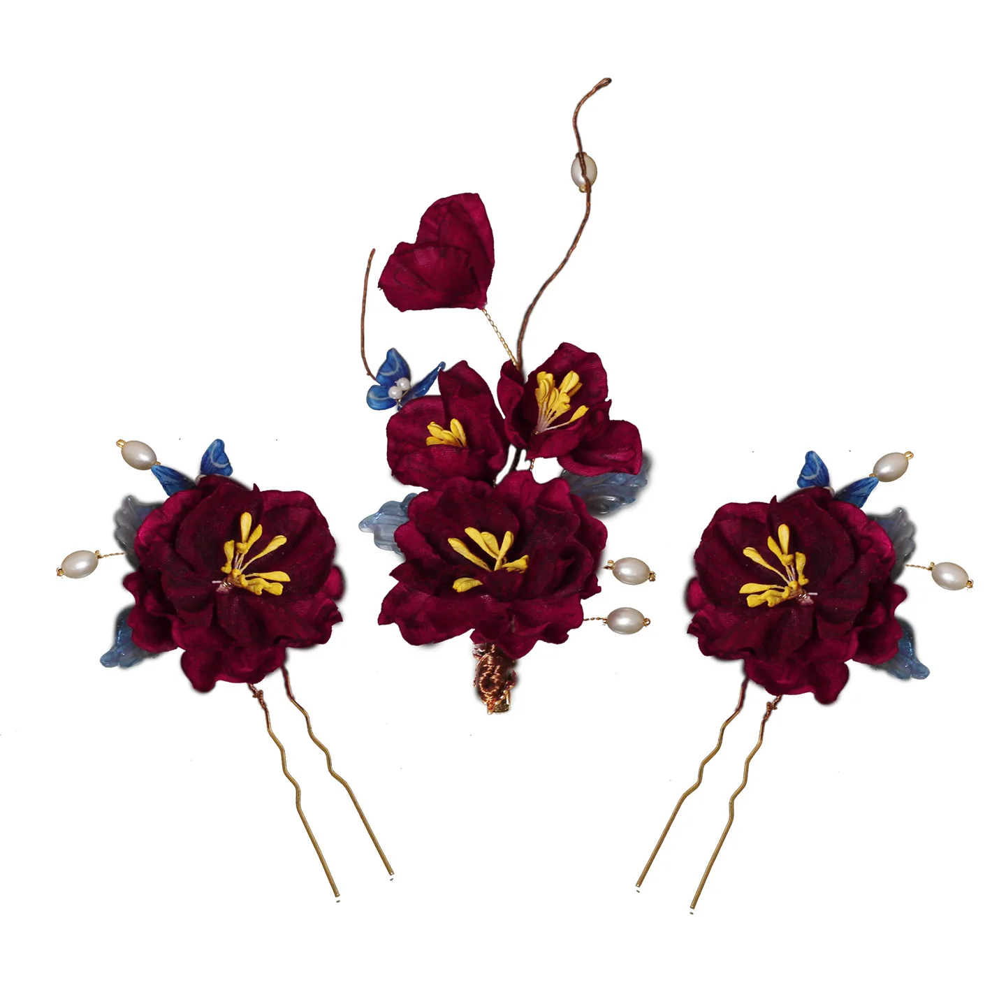 جديد النمط الصيني مقاطع الشعر دبوس الشعر النساء عصا الشعر مشبك شعر حفل زفاف الصينية Hanfu إكسسوارات الشعر الفتيات خوذة #4