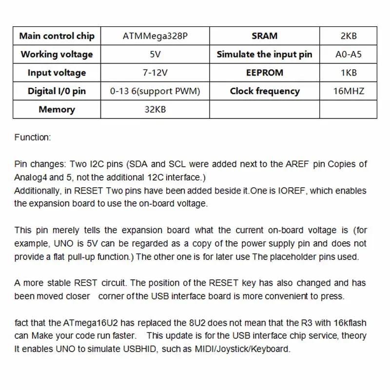 (1pcs) UNO R3 CH340G MEGA328P 16Mhz Development Board Module UNO R3 USB CABLE Micro Type C For Arduino diy
