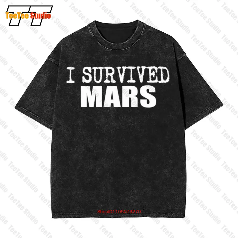 

I Survived Marspick Vintage Oversized T-Shirt A3CJ