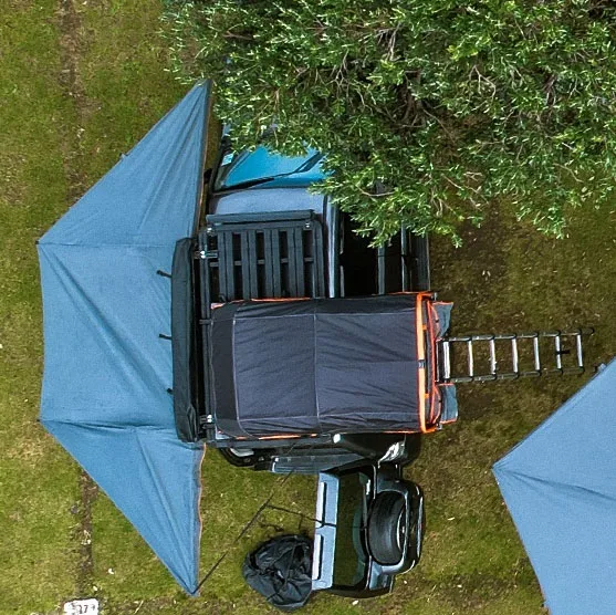 

Тент на крыше автомобиля сбоку 4WD — навес для кемпинга на 180 градусов для бездорожья