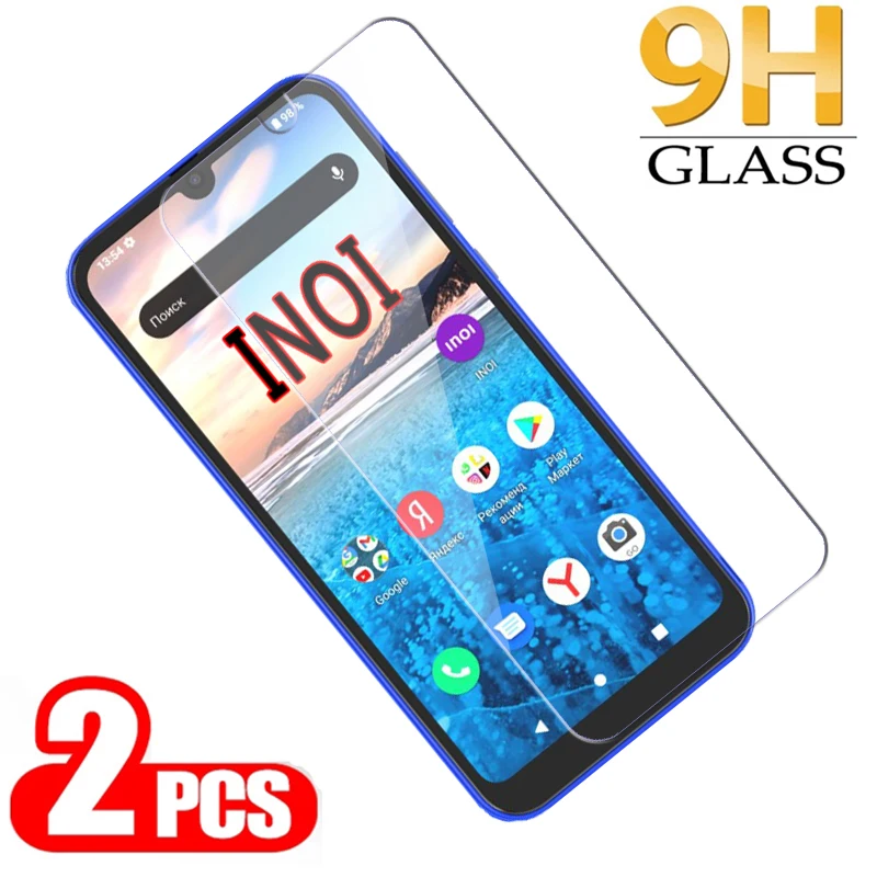 

2-1Pcs Tempered Glass For INOI A62 A52 5 lite 7 2021 Cover Front Screen Protector Film For INOI A 62 52 lite Glass
