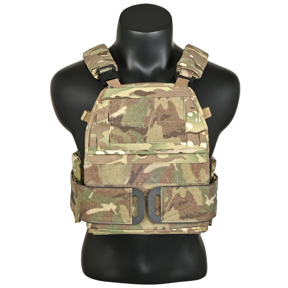 Hunting FCPC V5 Plate Carrier Setup Base Rigid MOLLE Cummerbund Padded Strap Side Plate Pocket Nylon Paintball Tactical Vest