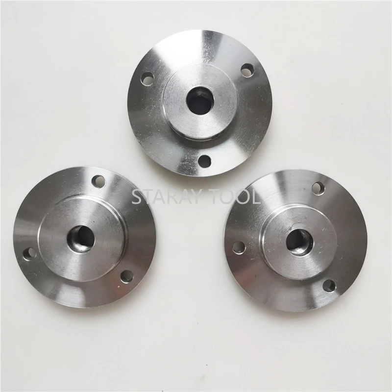 K11-80 K12-80  K11-100 K12-100  K11-125 K12-125M14x1mm M14 Spindle Thread Chuck Flange Back Plate Base Plate Adapter Plate