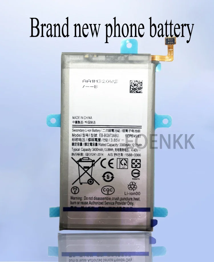 

2025 YEAR 100% high capacity EB-BG973ABU Battery For Samsung S10 Phone Replacement Bateria