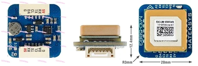 Crossover, Fixed-wing Model Aircraft, High Quality, 10th Generation UBLOX Chip/MATEK SAM M10Q 5883 GPS