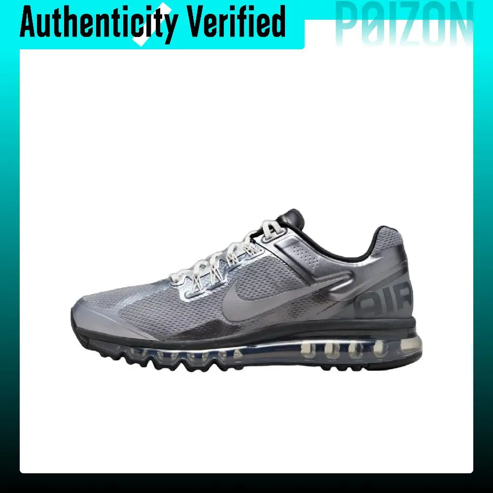Nike Air Max 2013 Running Shoes Unisex Low-top Gray Silver HQ3481-099