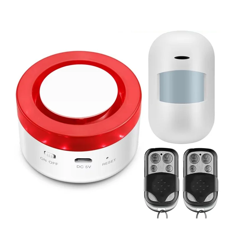 

【Livraison Rapide】Tuya Smart Home Комплект охранной сигнализации Wi-Fi Беспроводная охранная сигнализация Домашний магазин Датчик охранной двери