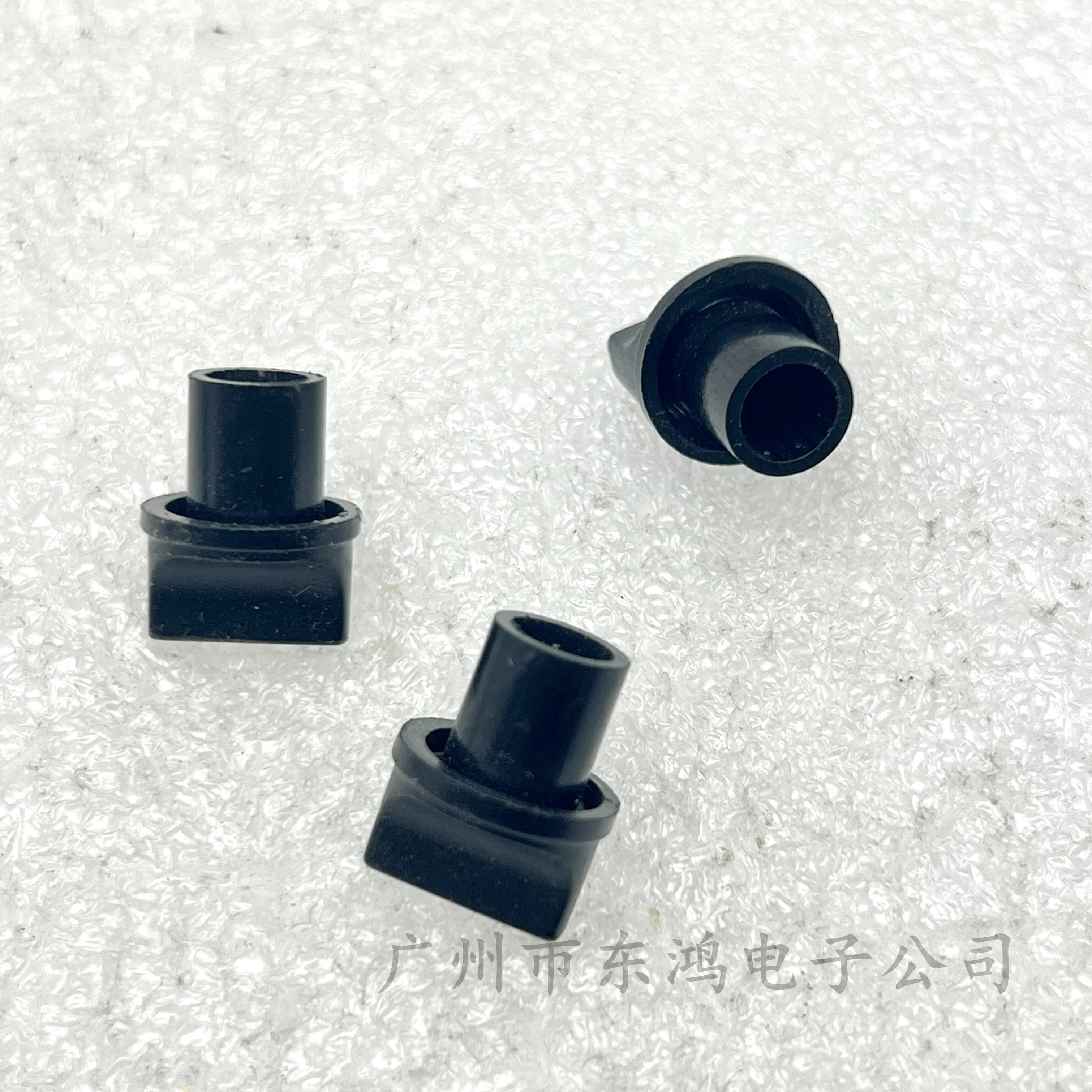 5PCS duck beak slot shaped knob cap plastic knob cap plum blossom shaft potentiometer knob audio adjustment switch cap