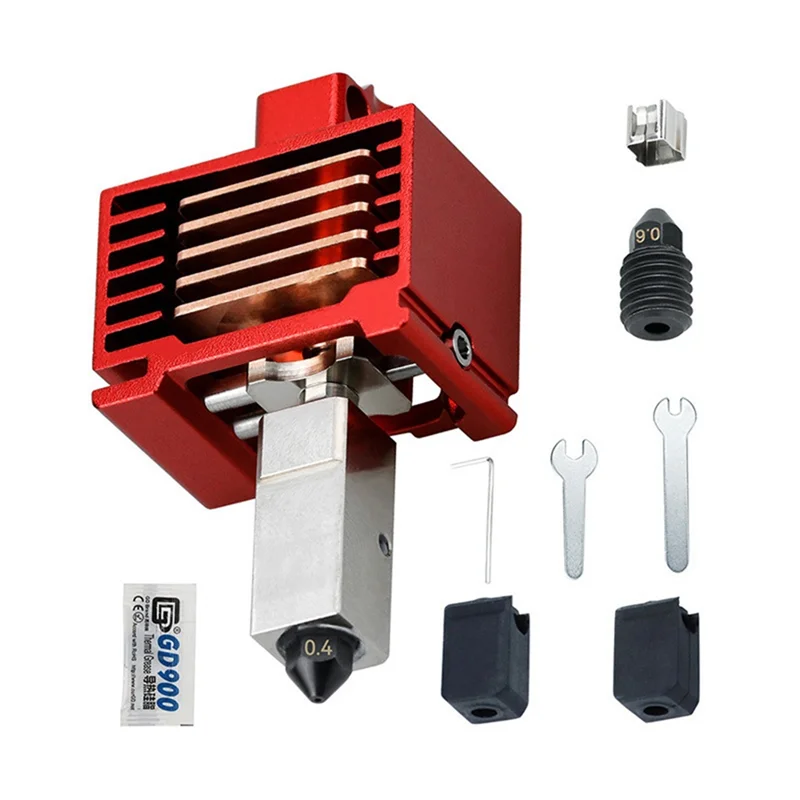 

Для Bambu Lab P1 X1 для бамбукового цельнометаллического набора Hotend - обновление TZ3.0, детали 3D-принтера, аксессуар-ABIU