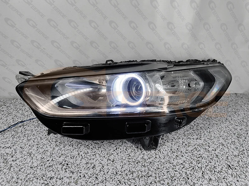 لفورد مونديو Mk5 V فيوجن 2013 2014 2015 2016 ممتاز الترا برايت COB Led عيون الملاك عدة خواتم هالة