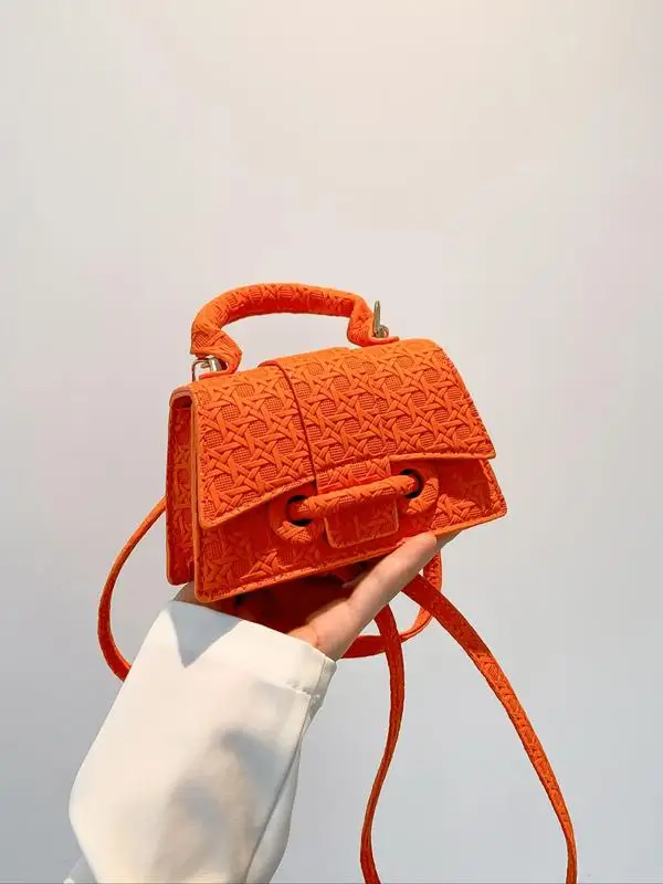 Women\'s Fashion Plain Handbag, Simple Design Solid Color Handbags for Women, Trendy All-match Mini Crossbody Bags for Party with