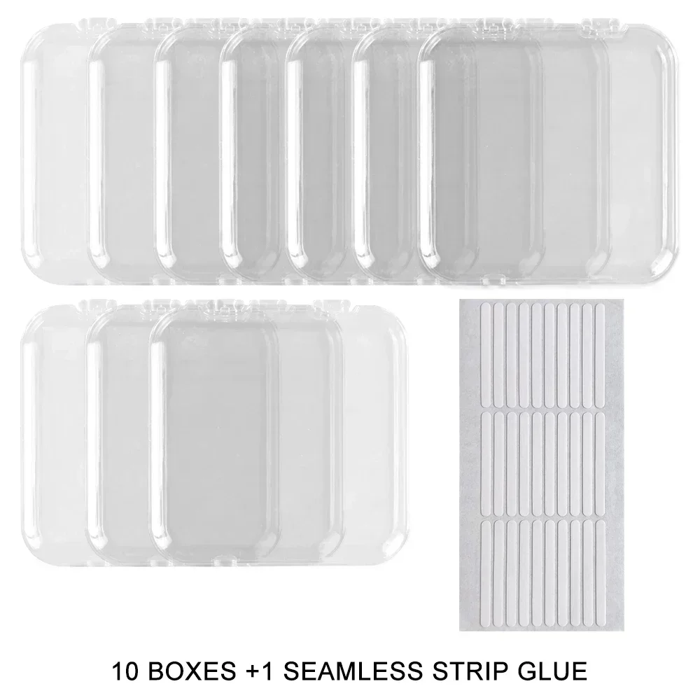 Press-On Nail Storage Acrylic Boxes