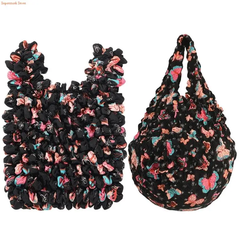 

Сумка Q5WE Stretch Charm, плиссированная сумка, универсальная пузырчатая сумка