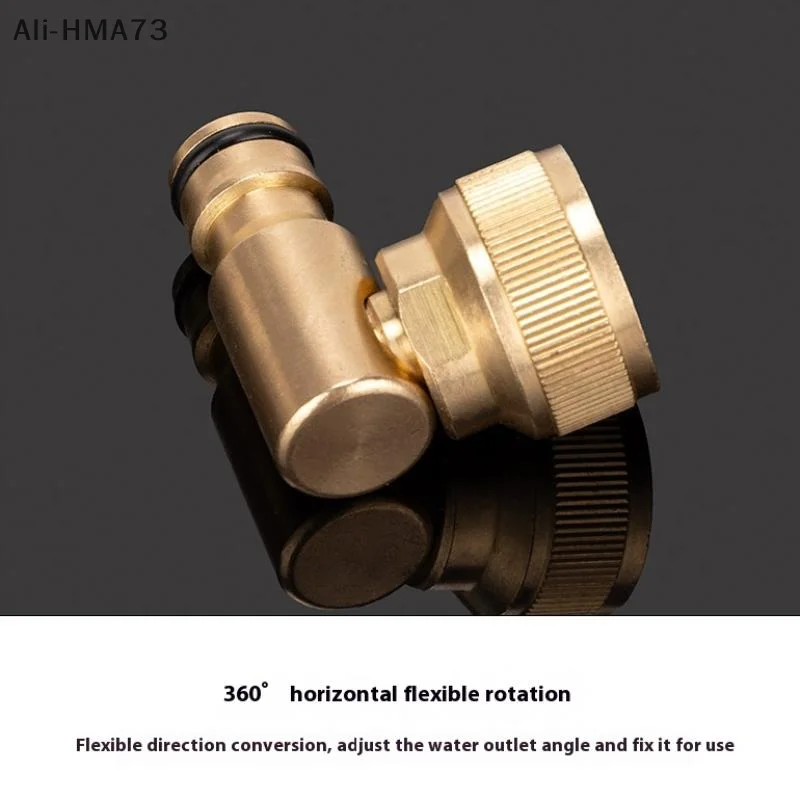 

1Pc Brass Faucet Hose Tap 3/4" Thread Connector Water Adapter Replacement Quick Connector Water Pipe Fittings Garden Accessories