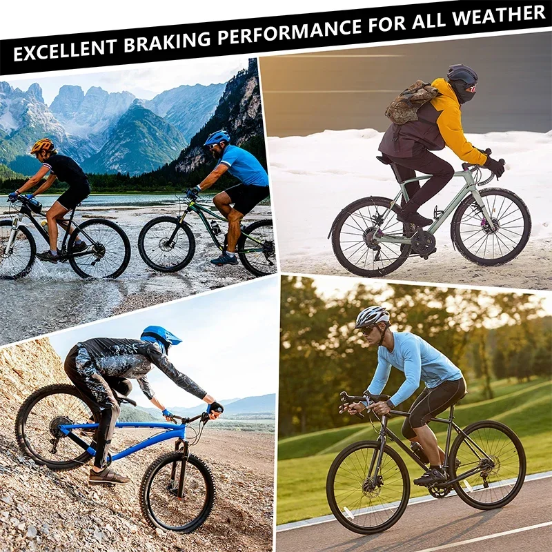 BUCKLOS for B01S Bicycle Brake Pad Resin Bike Brakes Pads Bicycle Hydraulic Brake Pad Road Mountain Bike Disc Brakes Pads