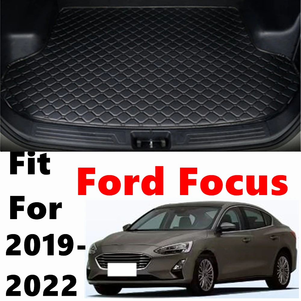Maßgeschneiderte Kofferraummatte zum Schutz des Teppichs für FORD Focus 2022 2021 2020 2019 Auto Heckraumauskleidung Kofferraumteile Zubehör.
