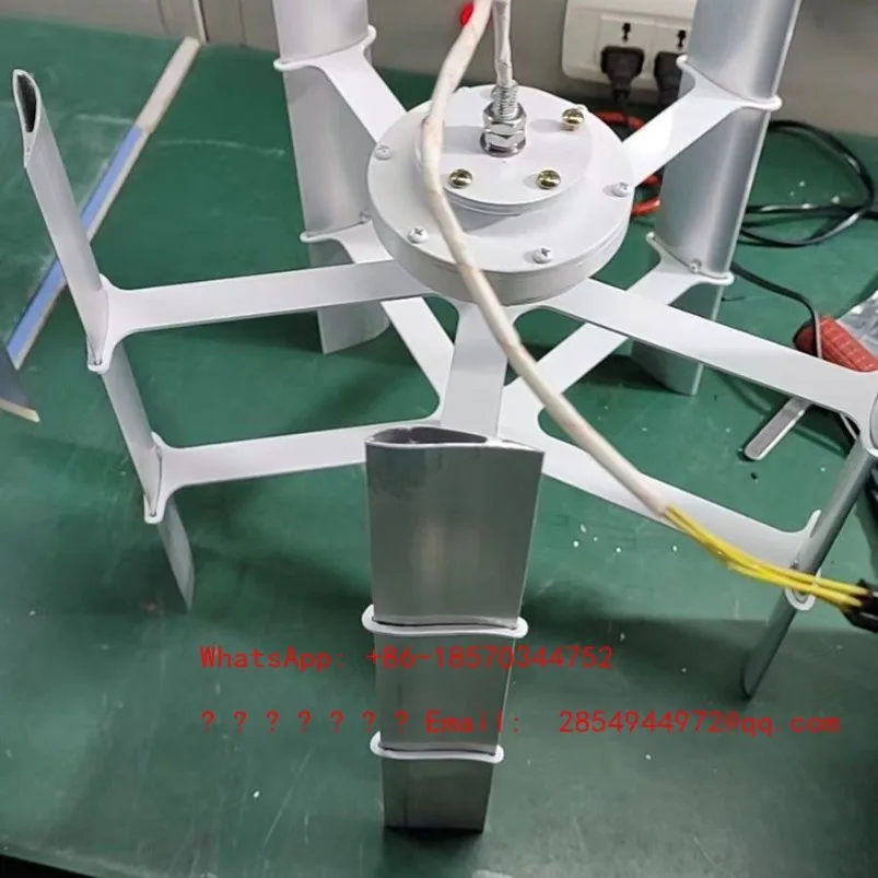 Vertical Axis 50w-500w Wind Turbine Household Lighting Full Power Breeze Start