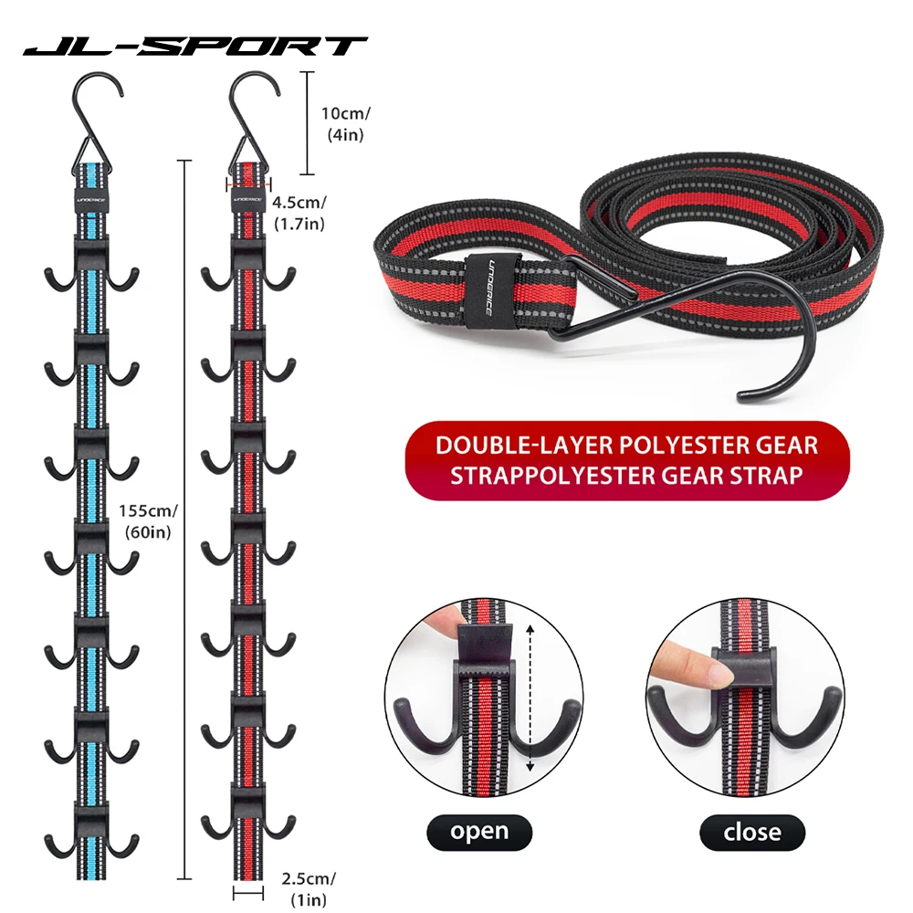 Adjustable Baseball Gear Hook Ice Hockey Drying Rack Hanging Gear Drying Rack Multipurpose Hockey Equipment Ice Hockey Gifts