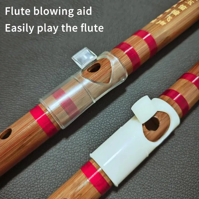 【C】Bambusflöten-Blashilfe, einfach zu blasende Flöte, Mundstück, Pfeife, professionelles Musikinstrumentenzubehör, langlebig, 1 Stück – Detail 6