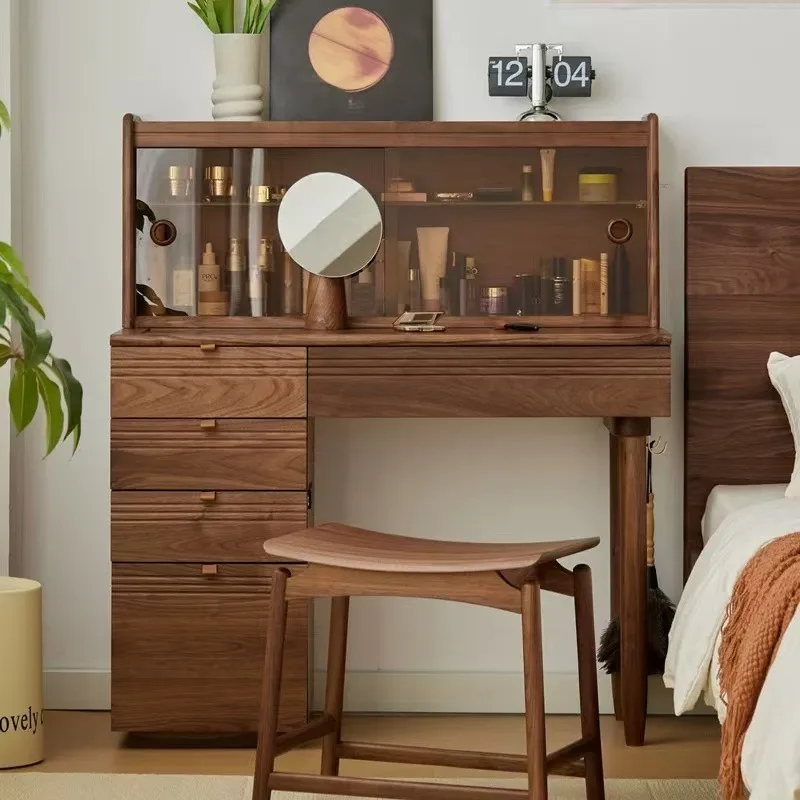 dressing table, cherry wood bedroom dressing table, log cabinet, dressing cabinet