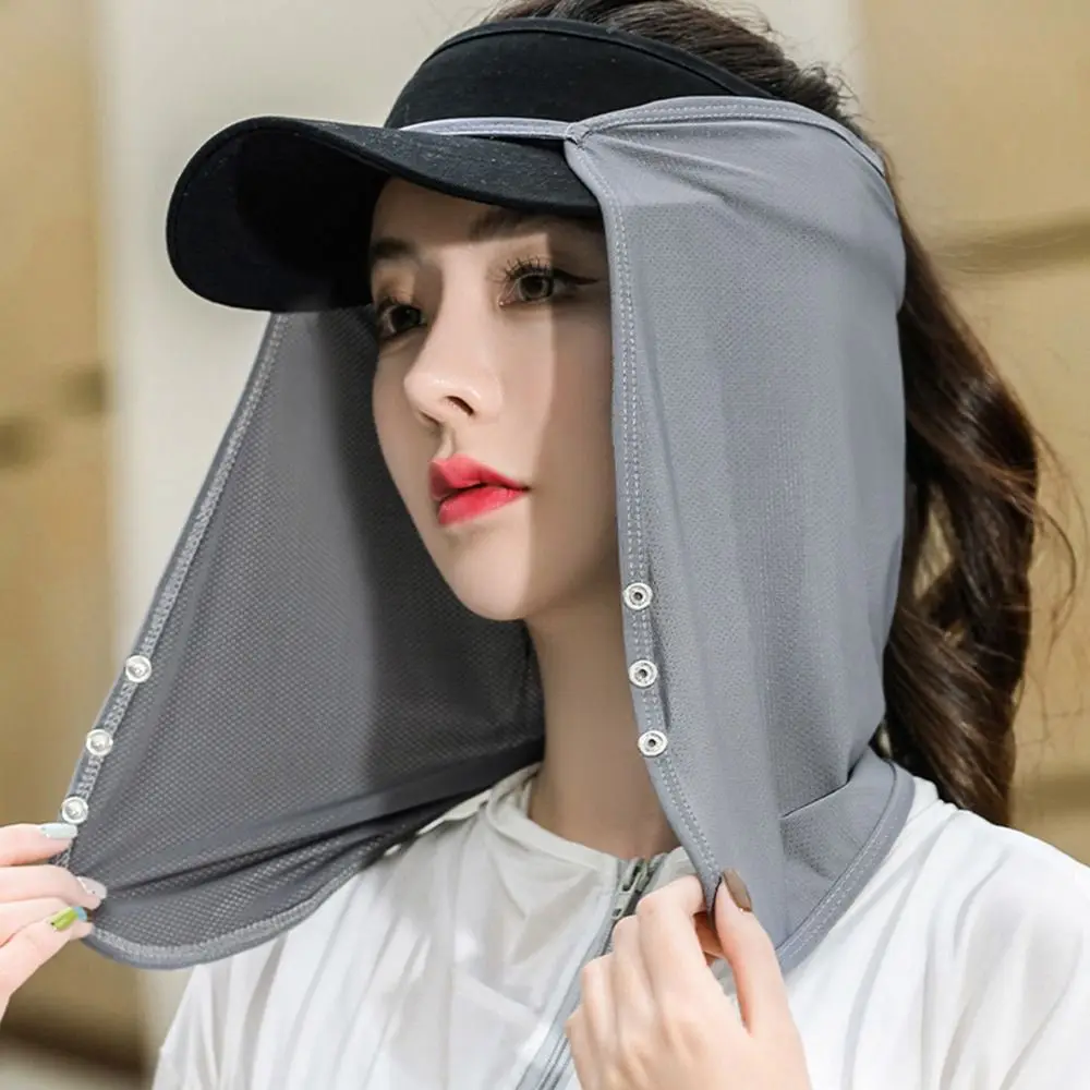 Golf Silk Scarf Cap Mask Outdoor For Women For Men UV Protection Face Scarf Sunscreen Mask Anti-uv Face Cover Sunscreen Veil