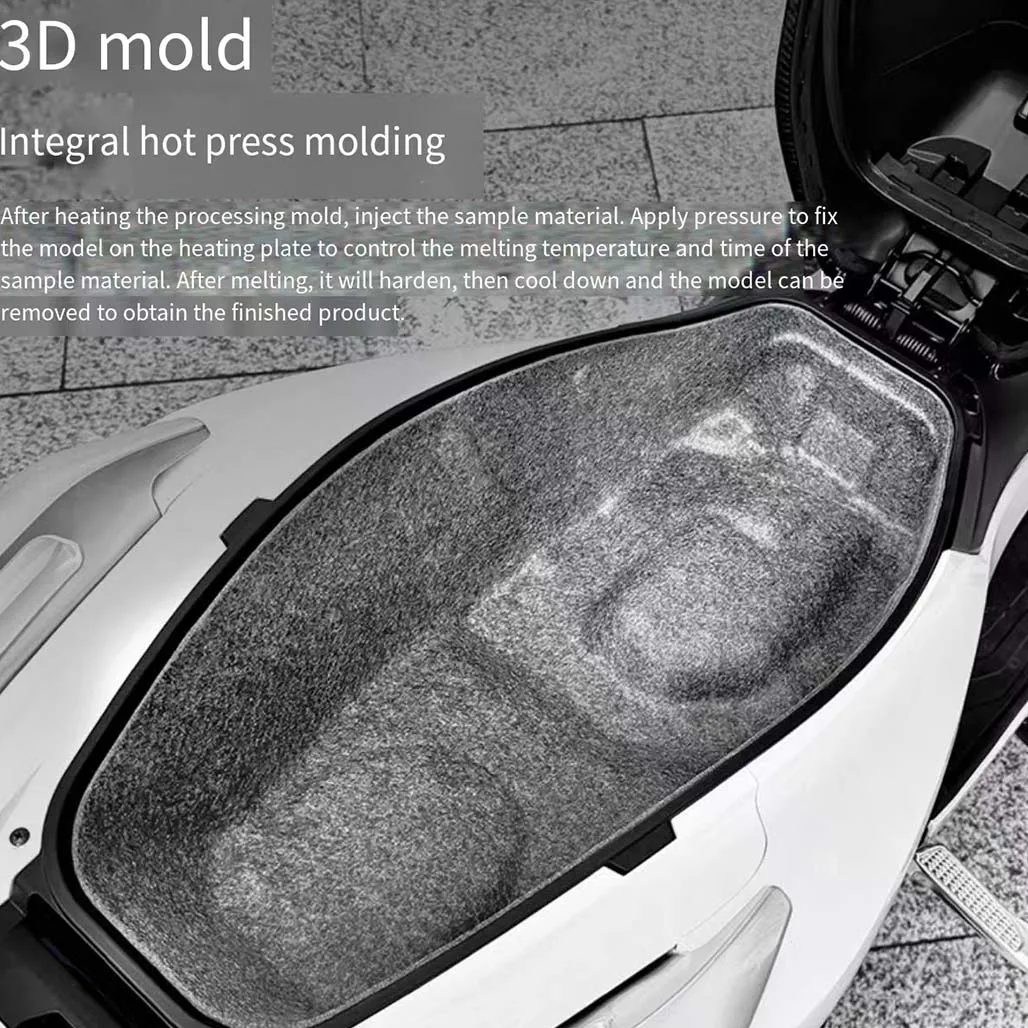 For Honda PCX160 PCX 160 Modification of Wuyang soundproof cotton lining with bucket cushion