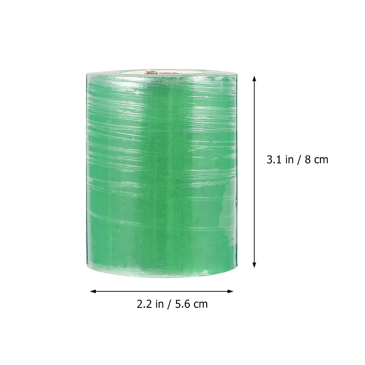 

4 Rolls Fruit Tree Grafting Film Tape Stretchable for Plants Green Wrap Trees Large Adhesive